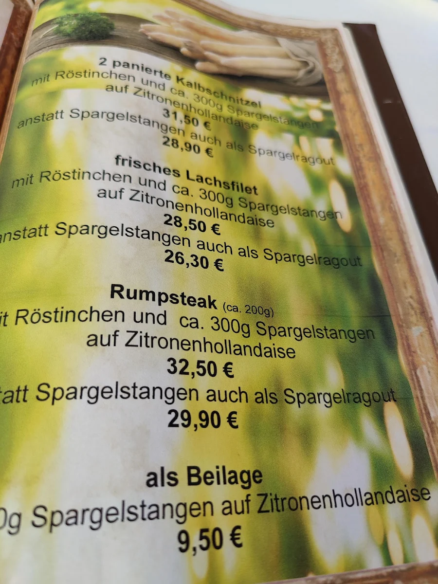Speisekarte, Gellbersch Haus - Hans-Peter Schirra