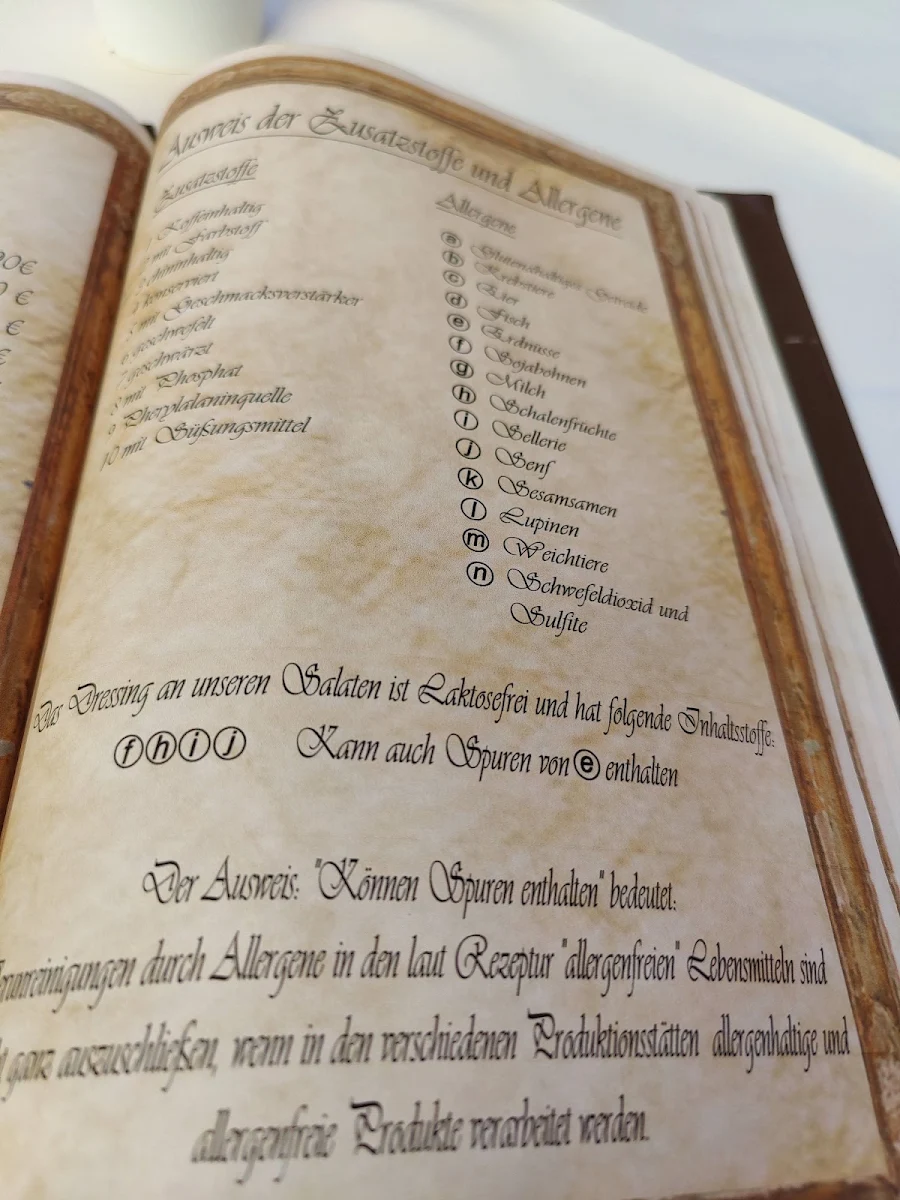 Speisekarte, Gellbersch Haus - Hans-Peter Schirra