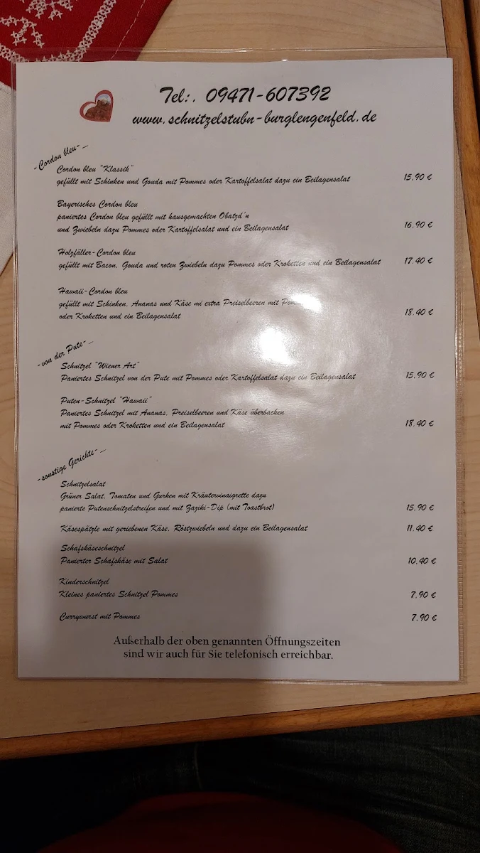 Speisekarte photo 2