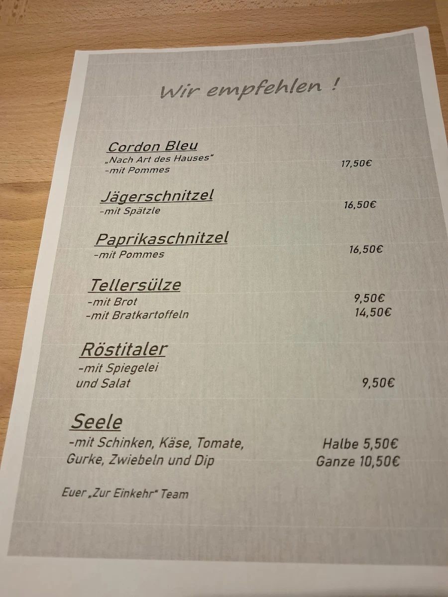 Speisekarte photo 5