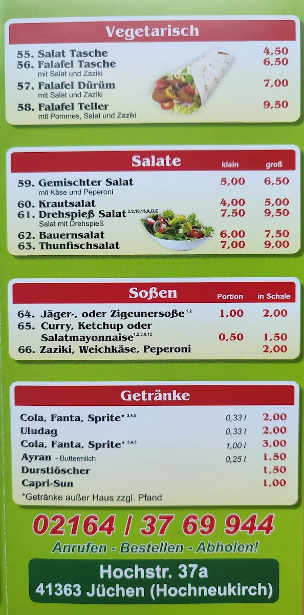 Speisekarte photo 6