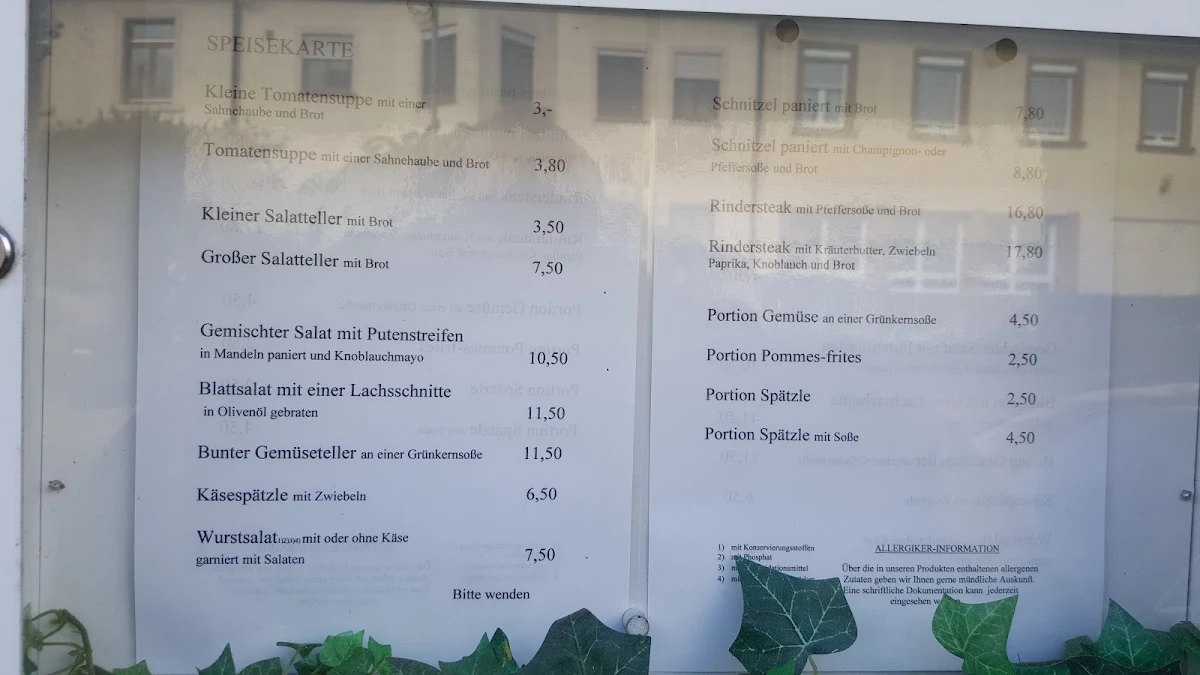 Speisekarte photo 5