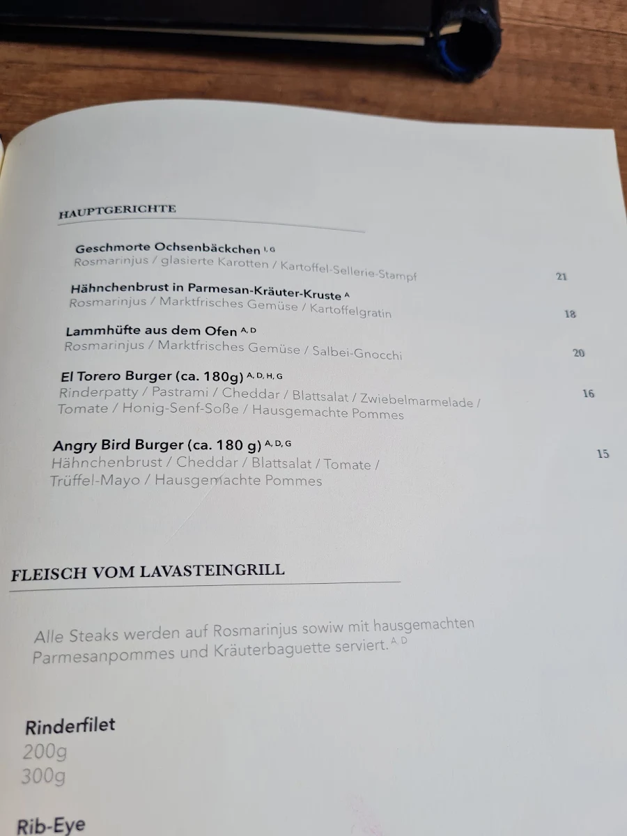 Speisekarte photo 2