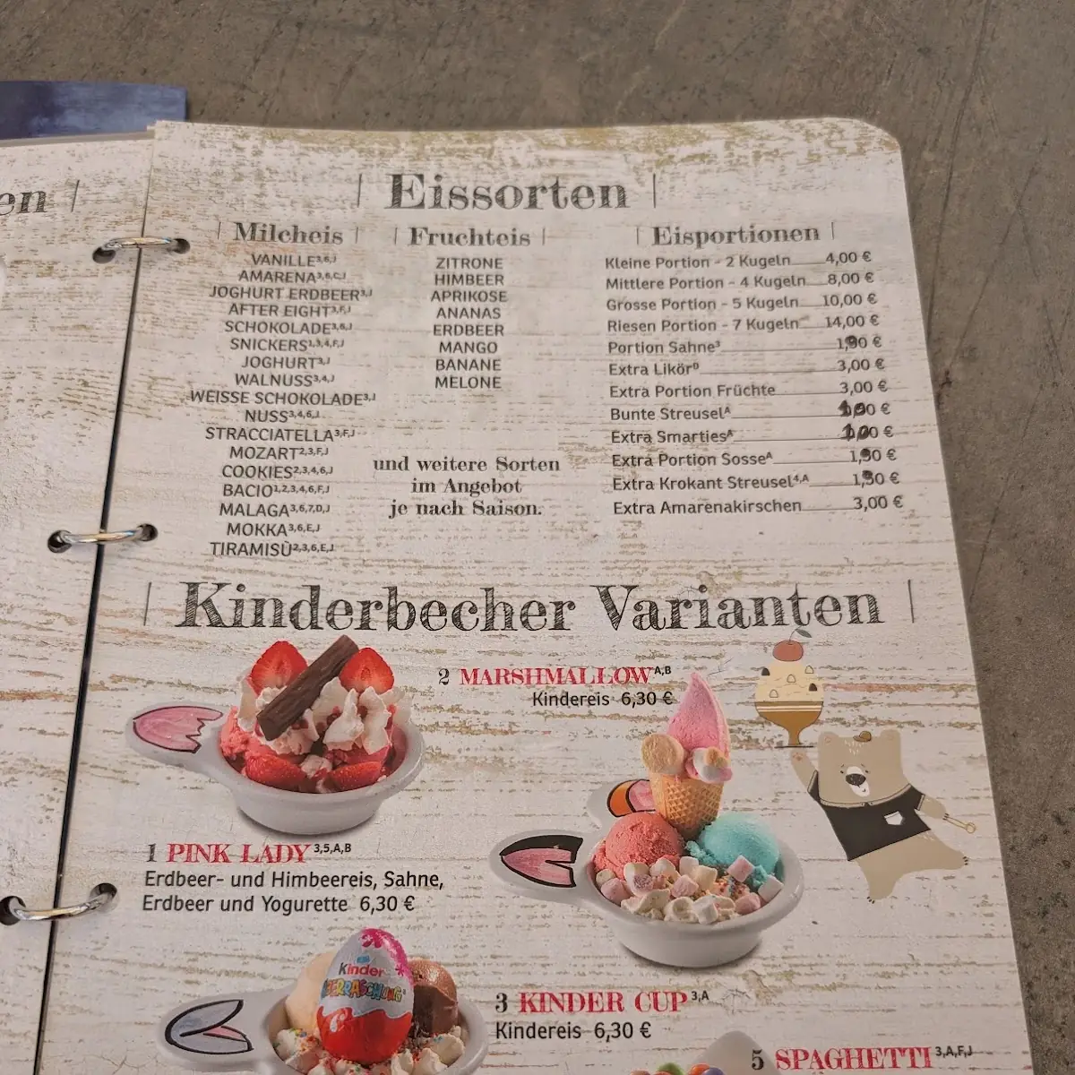 Speisekarte photo 1