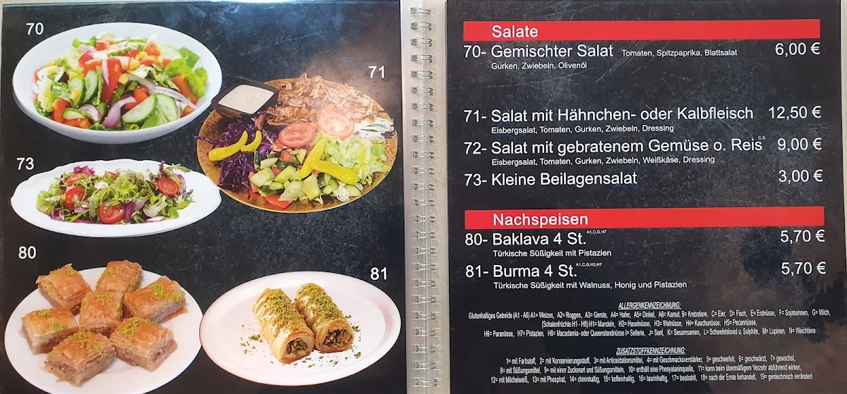 Speisekarte photo 4