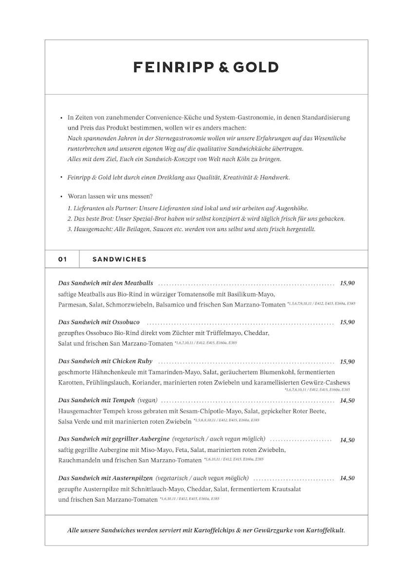 Speisekarte photo 1