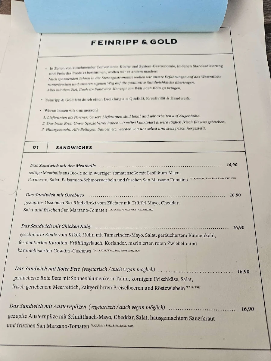 Speisekarte photo 2