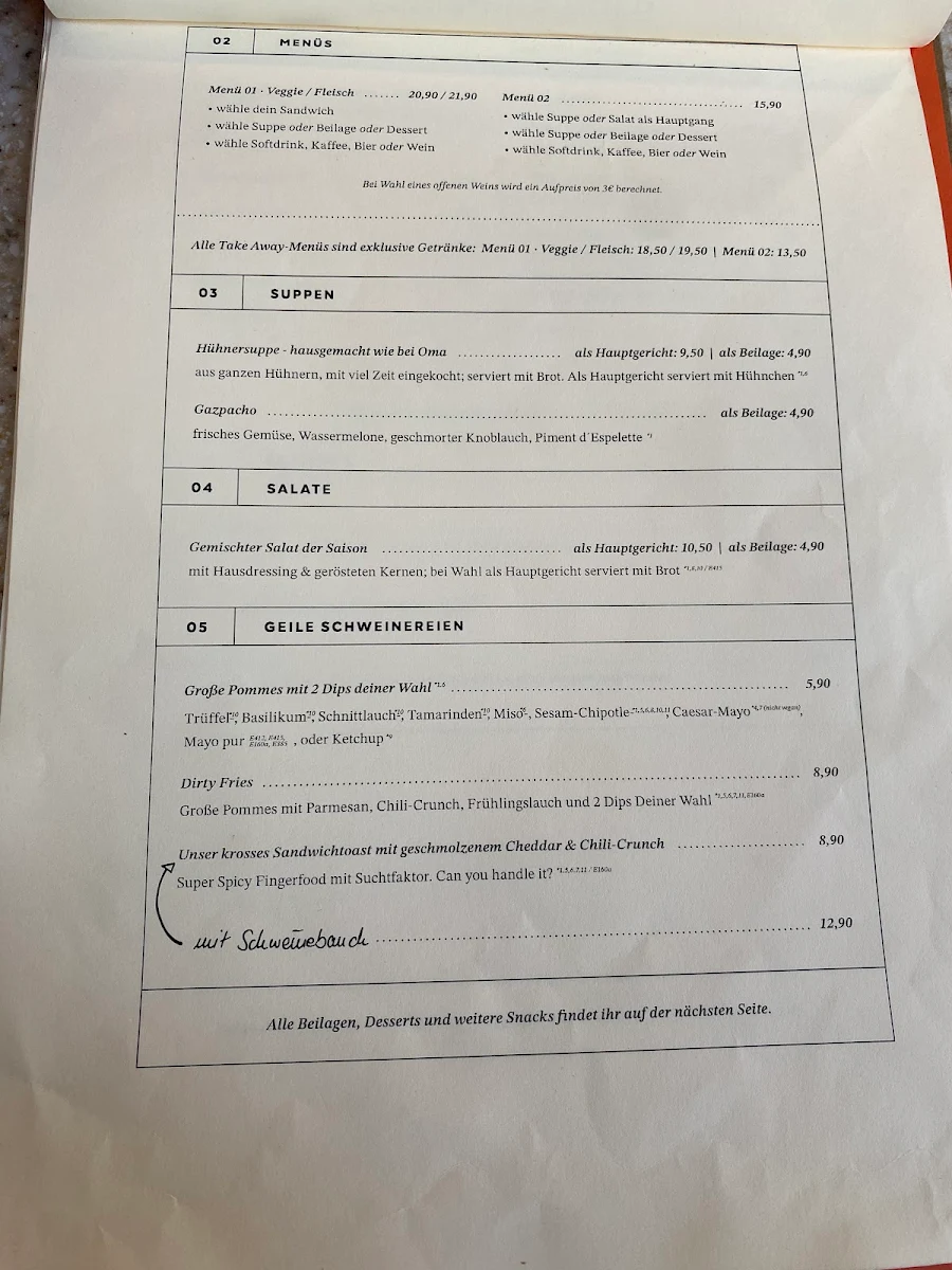Speisekarte photo 4