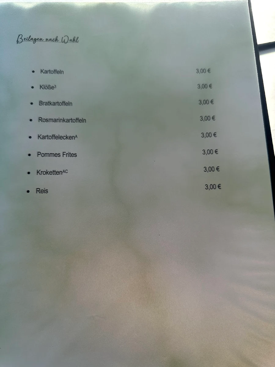 Speisekarte photo 5