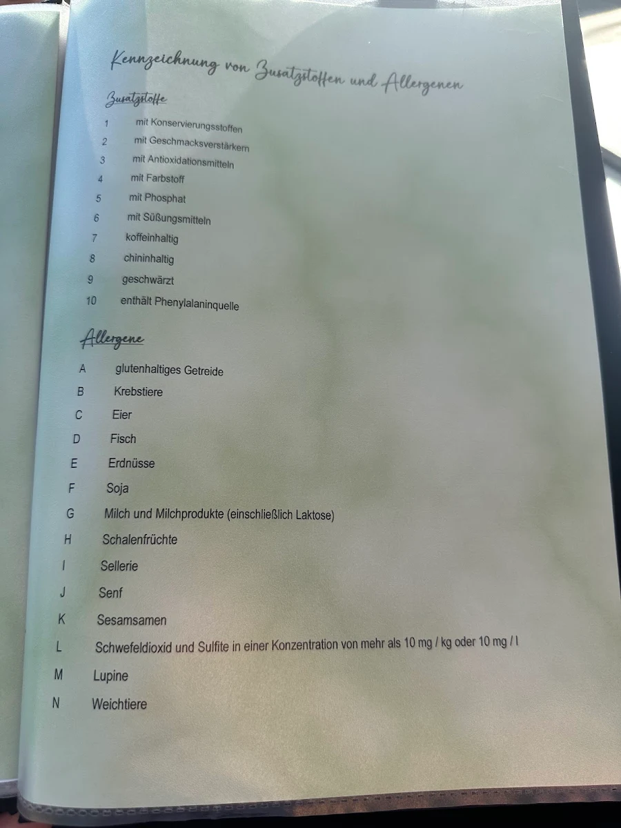 Speisekarte photo 9