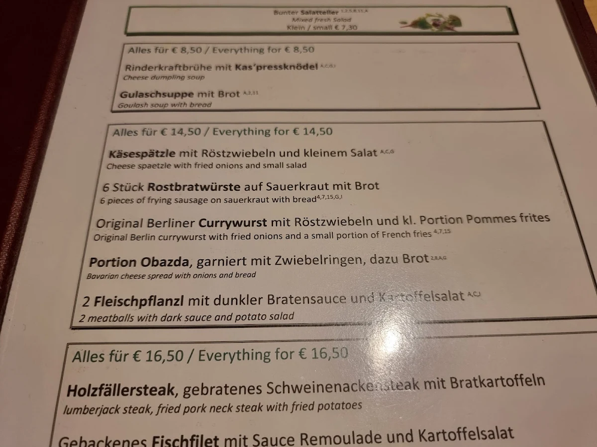 Speisekarte photo 7