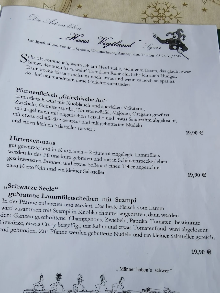 Speisekarte photo 1