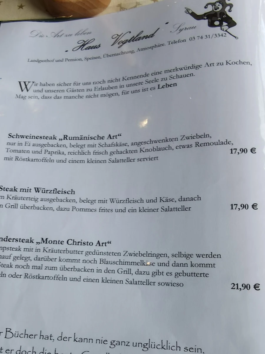 Speisekarte photo 3