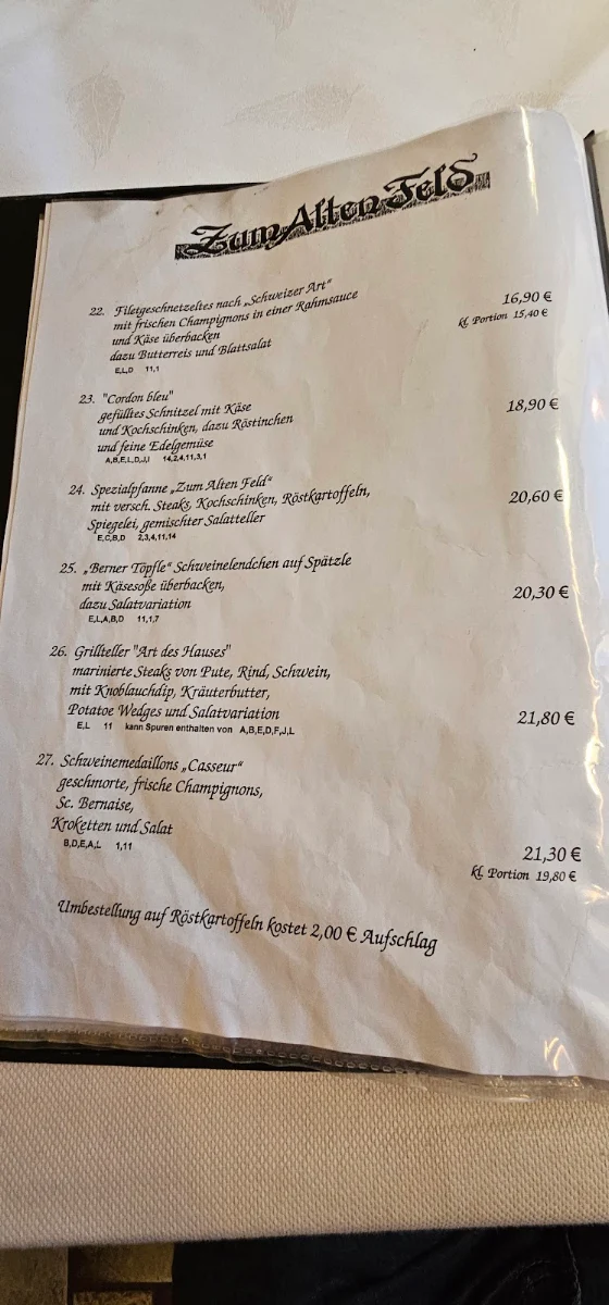 Speisekarte photo 2