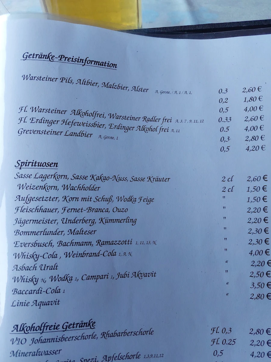 Speisekarte photo 4