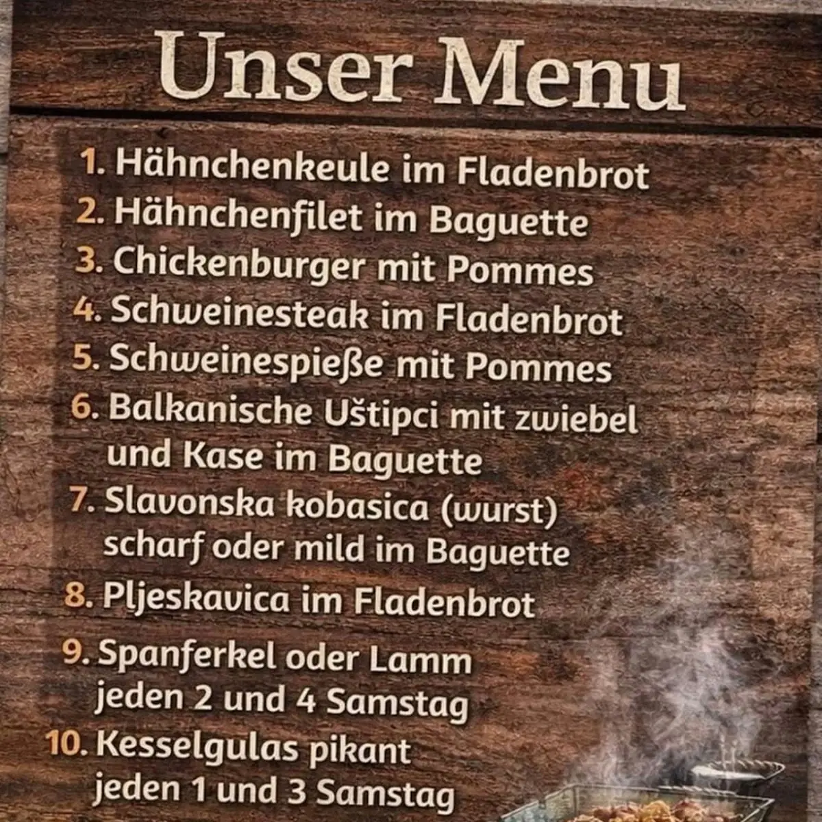 Speisekarte photo 2