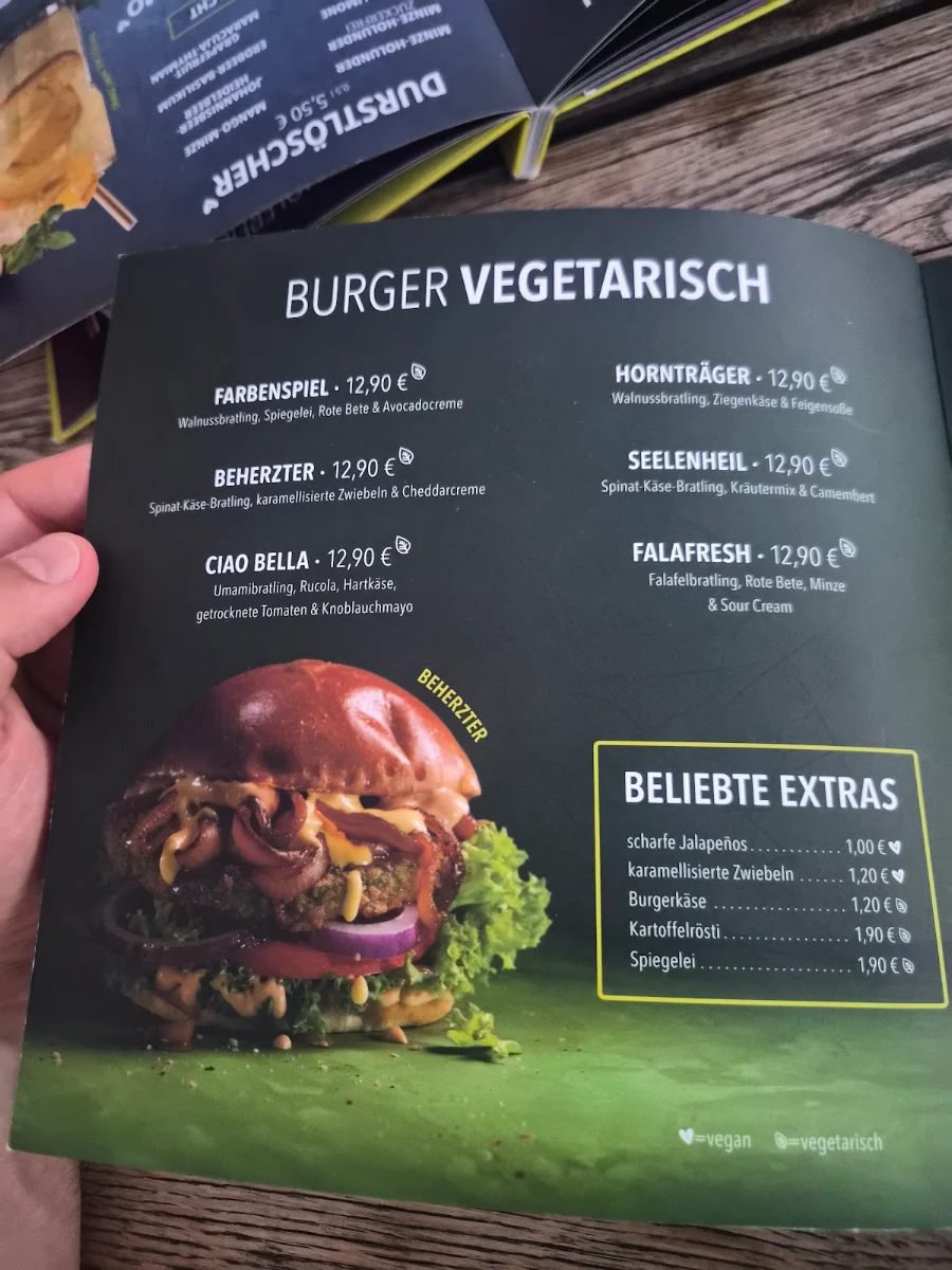 Speisekarte, HANS IM GLÜCK - TRIER Porta Nigra