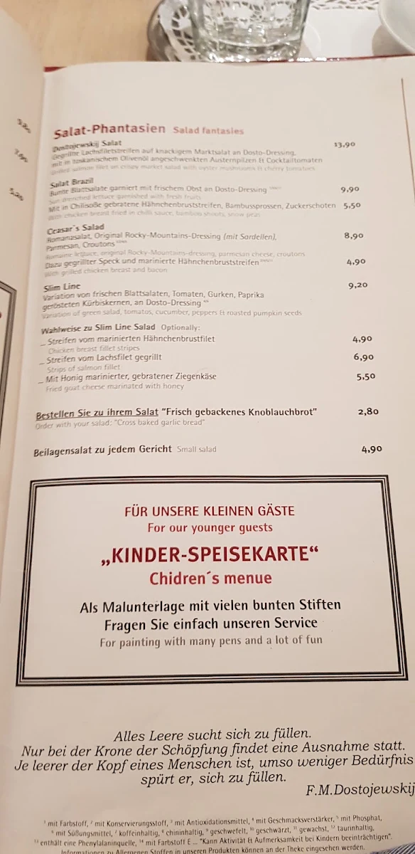 Speisekarte photo 8