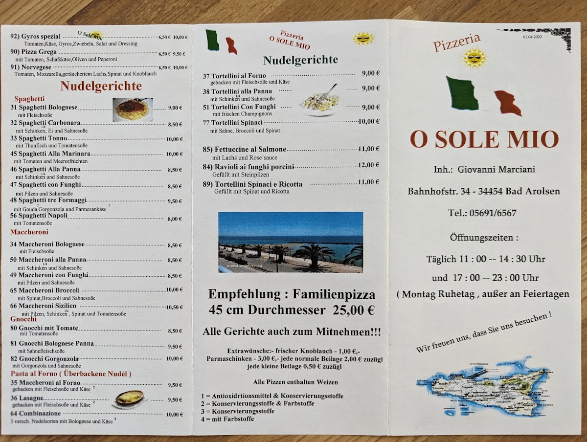 Speisekarte photo 8