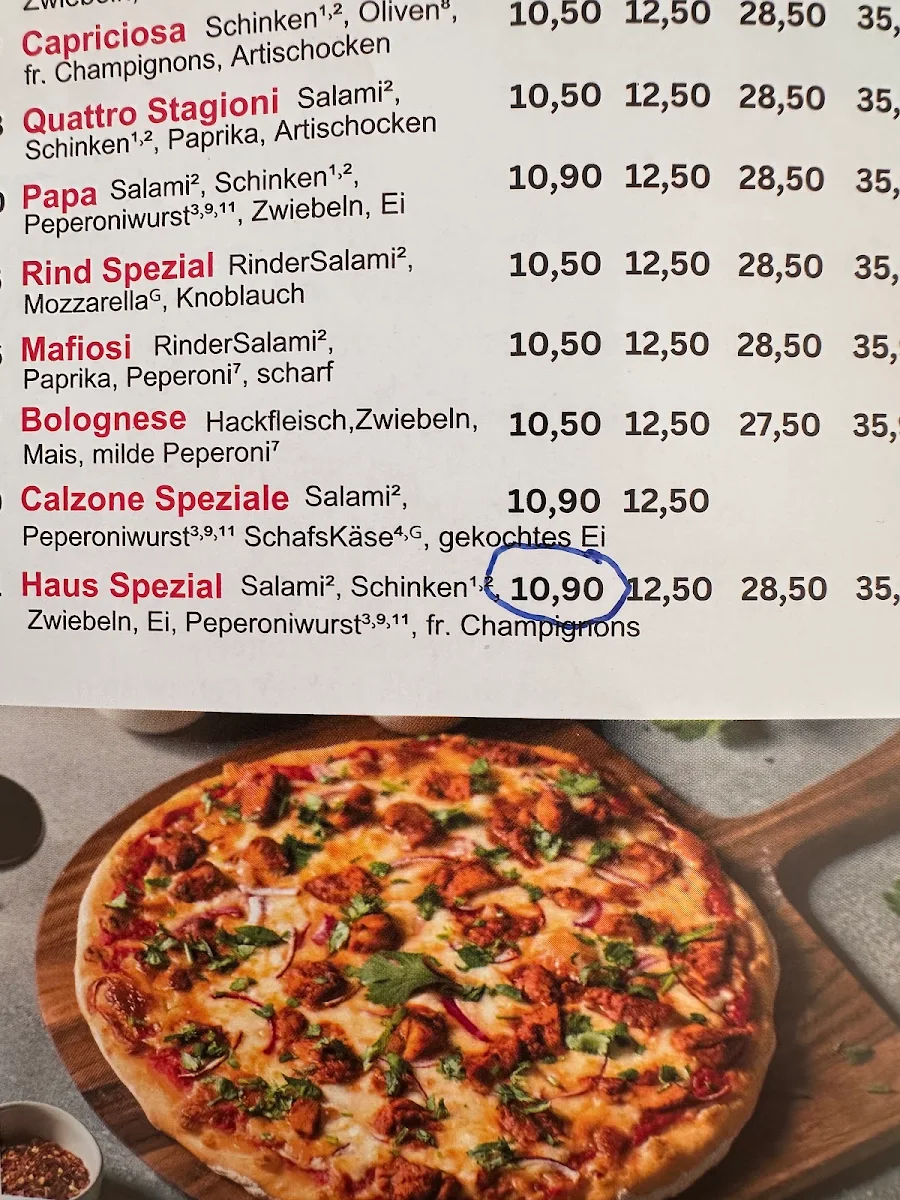 Speisekarte photo 3