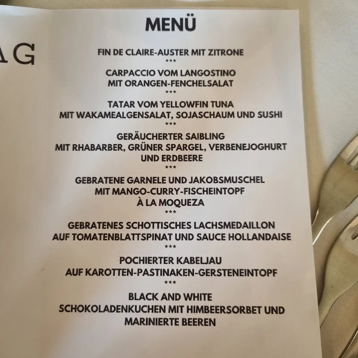 Speisekarte photo 2