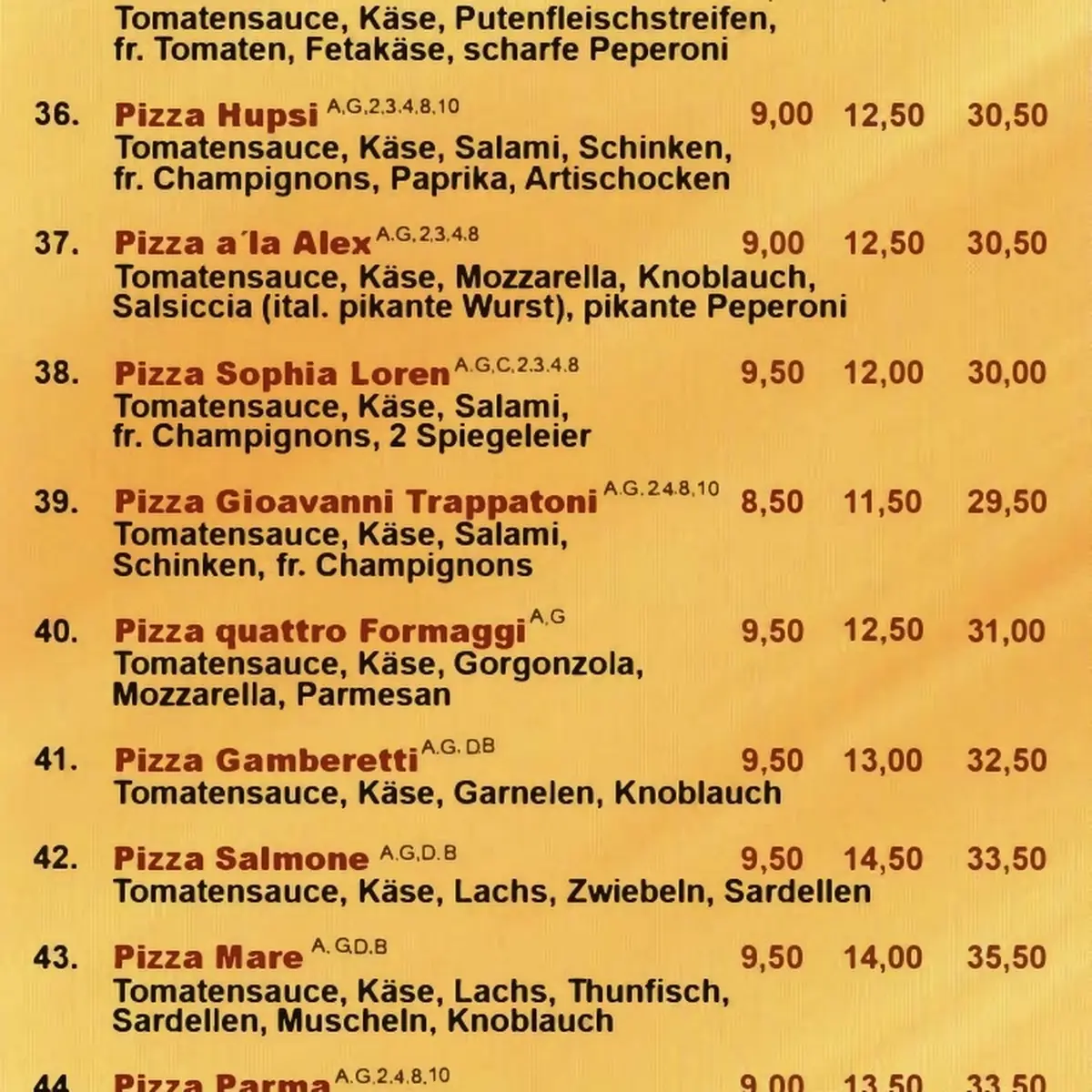 Speisekarte photo 3