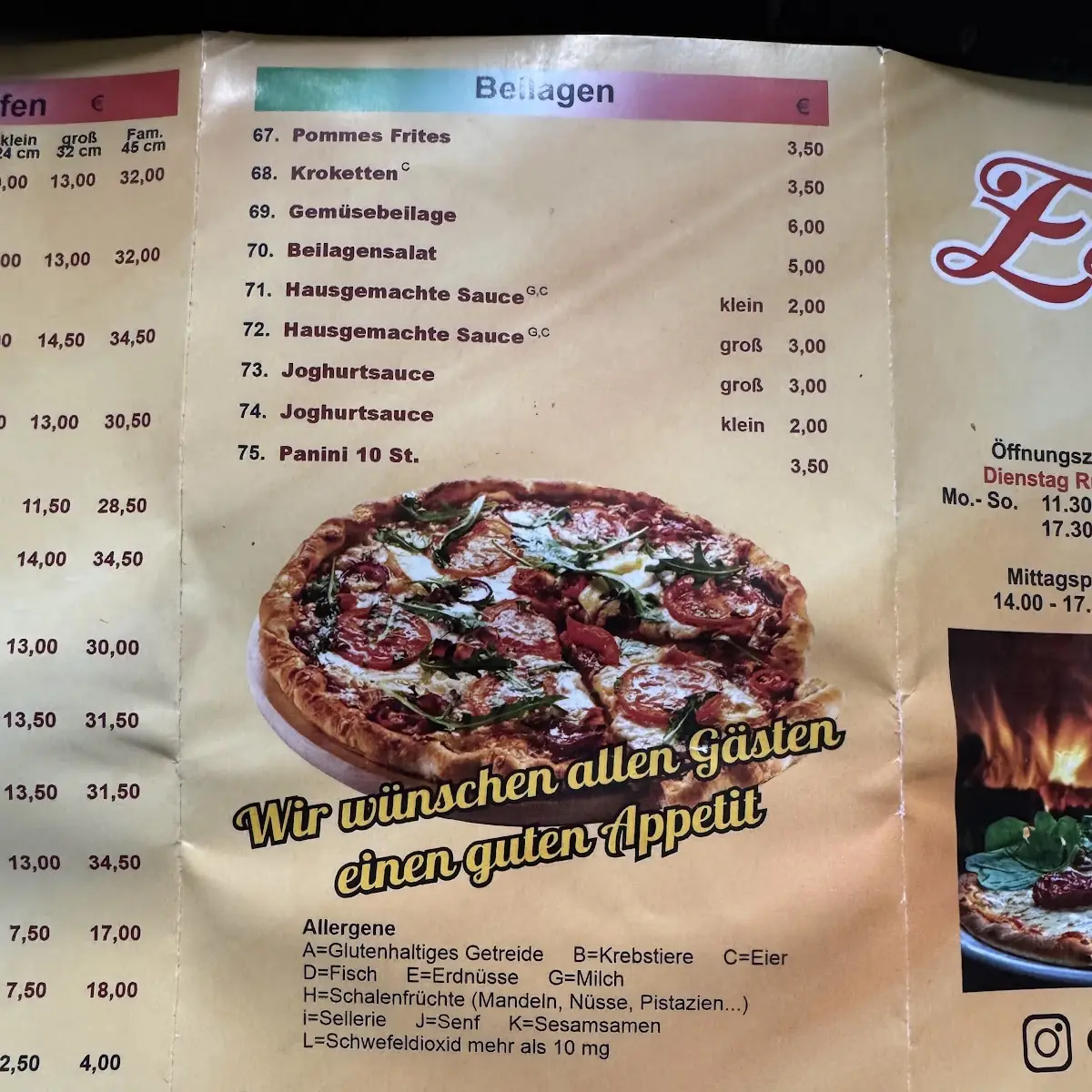 Speisekarte photo 8