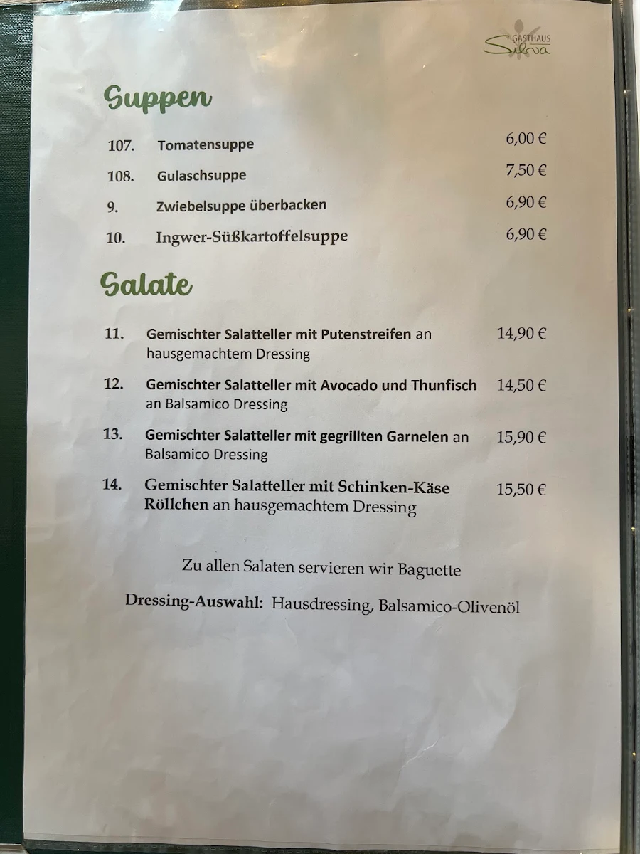 Speisekarte photo 5