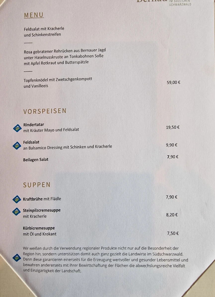 Speisekarte photo 3