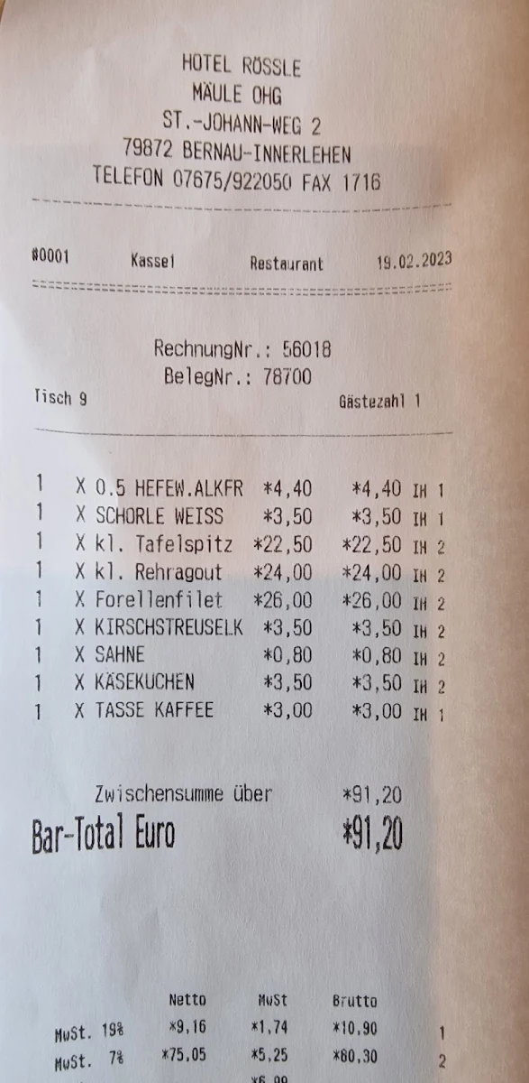Speisekarte photo 5