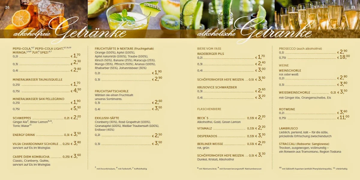 Speisekarte photo 3