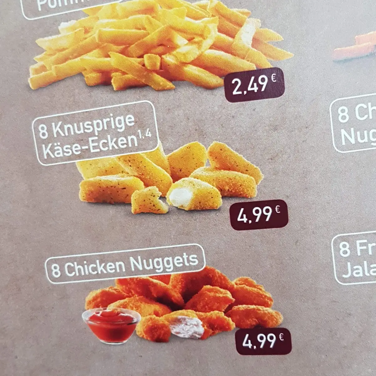 Speisekarte photo 6