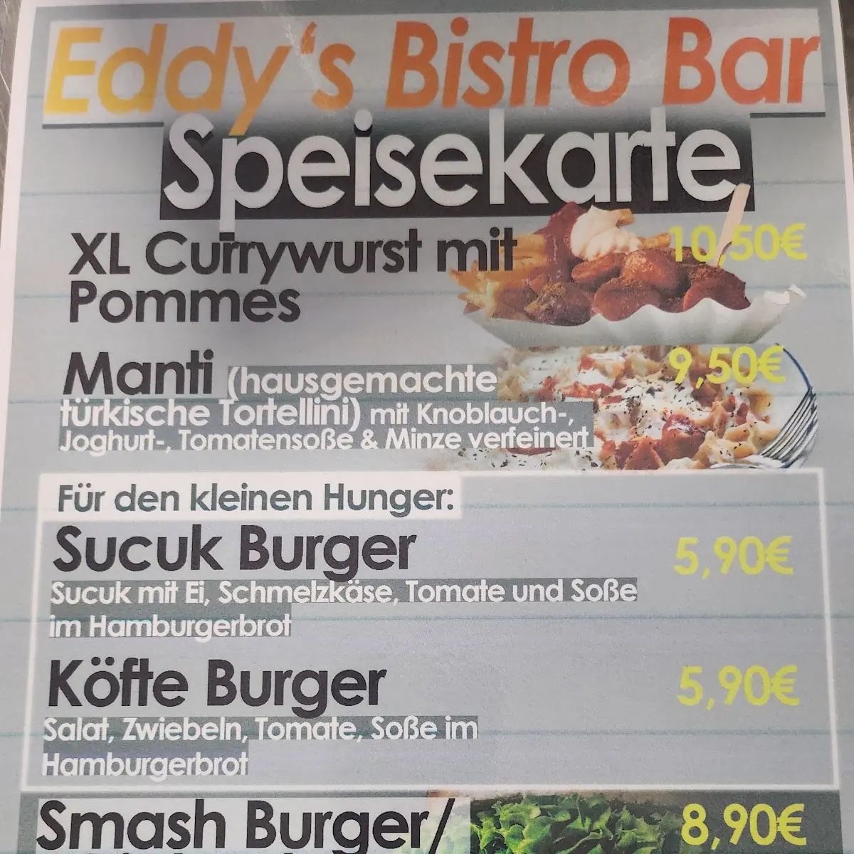 Speisekarte photo 3