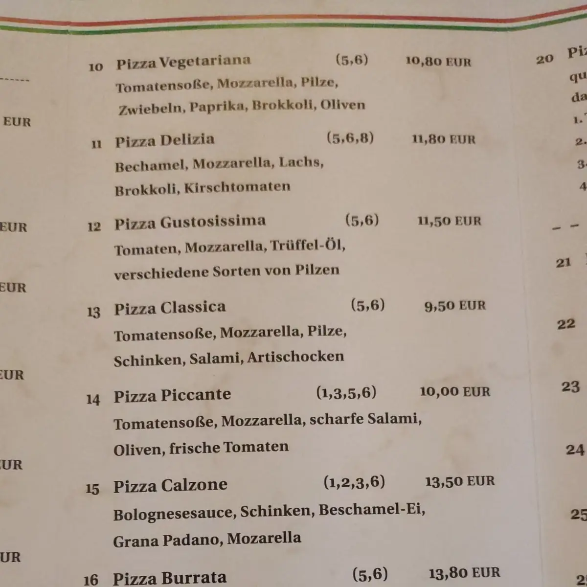 Speisekarte photo 6