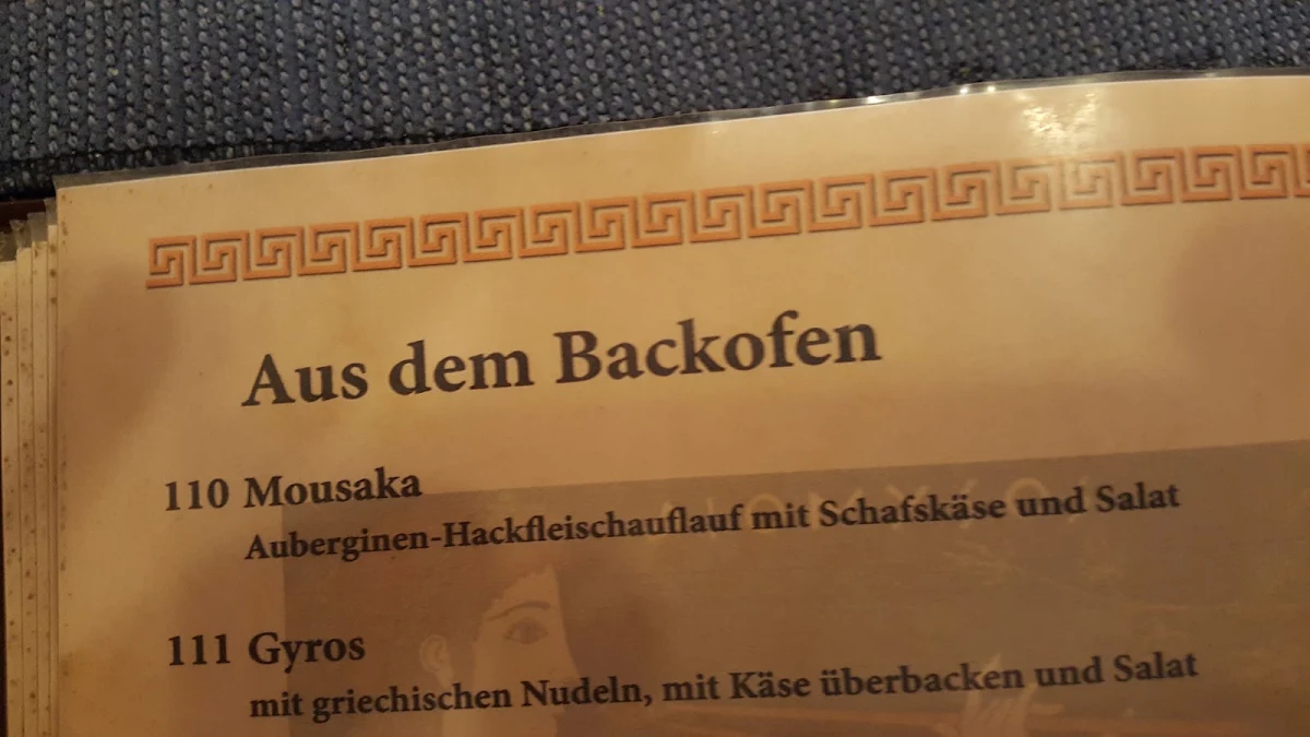 Speisekarte photo 2