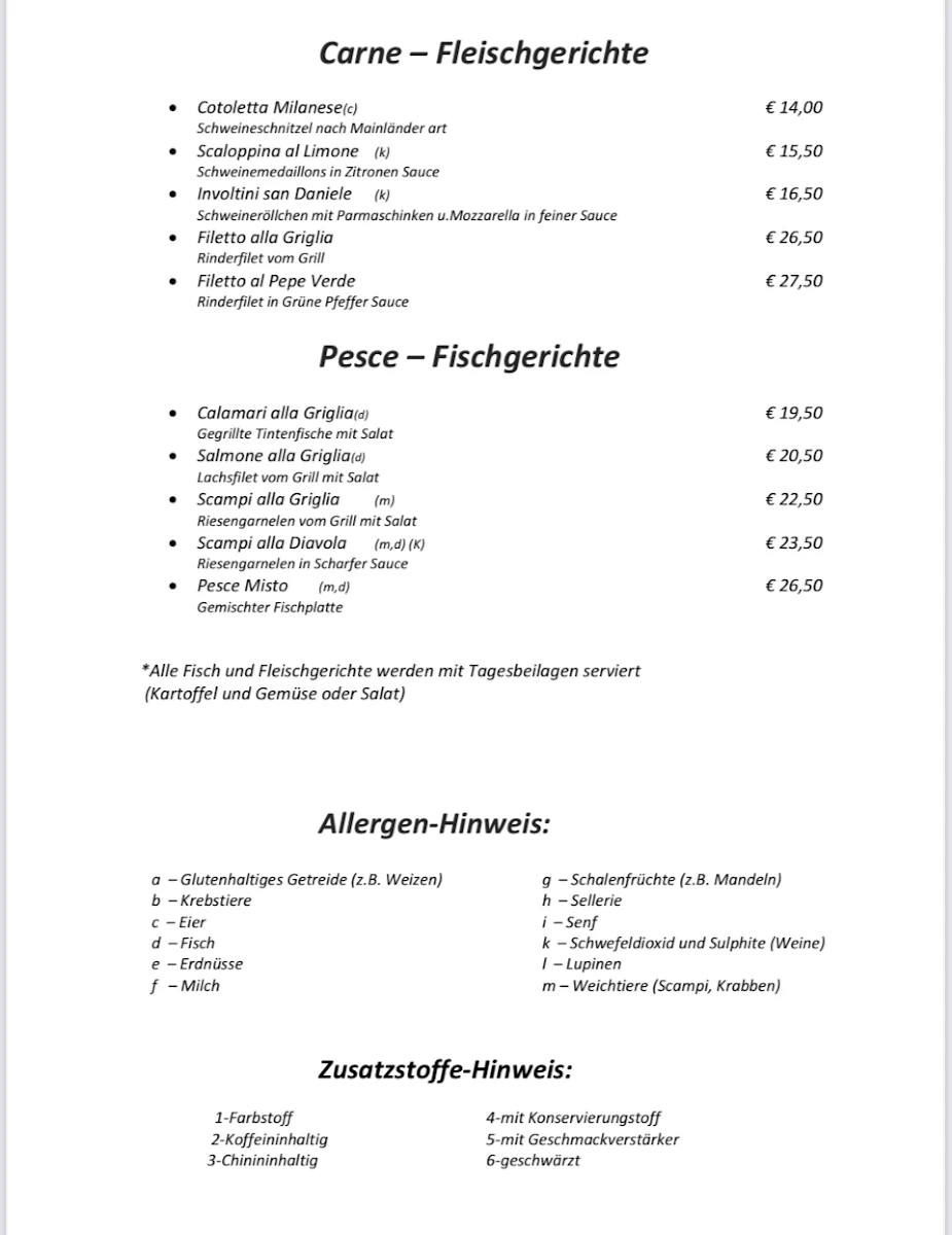 Speisekarte photo 8
