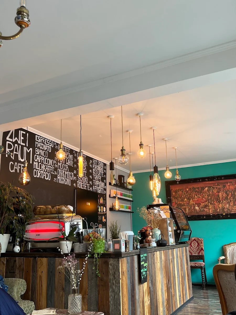 Speisekarte, Zweiraumcafe