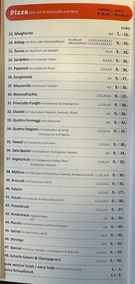 Speisekarte photo 2