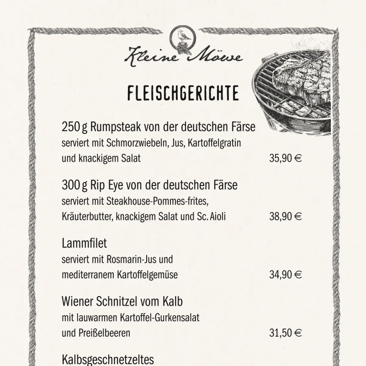 Speisekarte photo 2