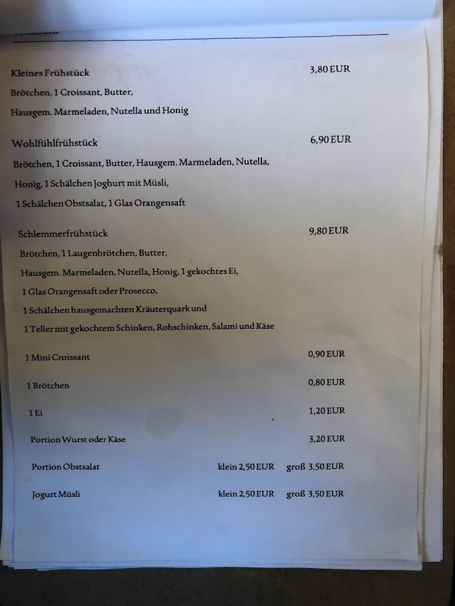 Speisekarte photo 1
