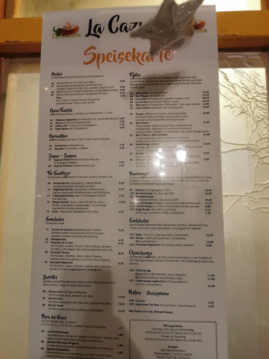 Speisekarte photo 1