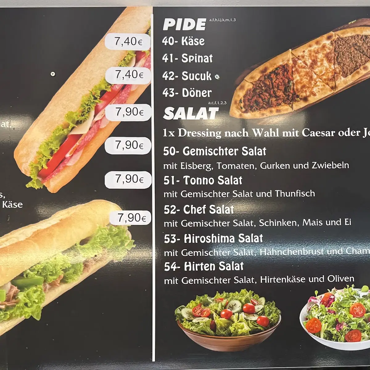 Speisekarte photo 2