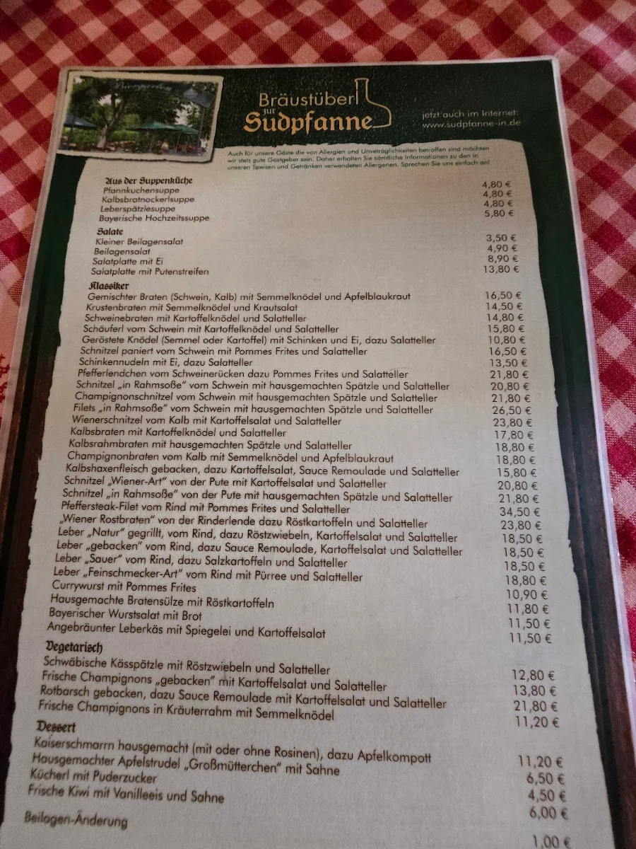 Speisekarte photo 1
