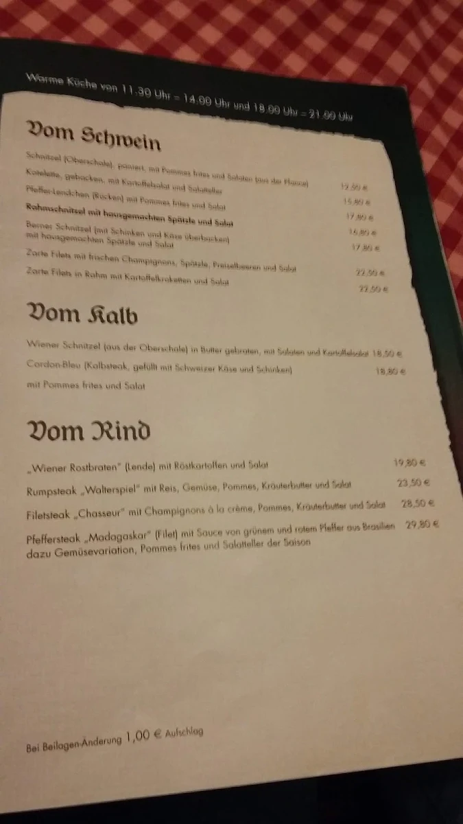 Speisekarte photo 7