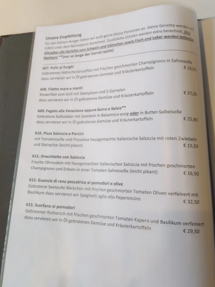 Speisekarte photo 1