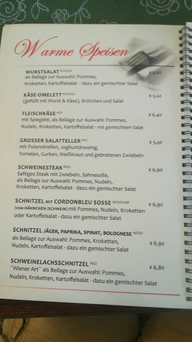 Speisekarte photo 2