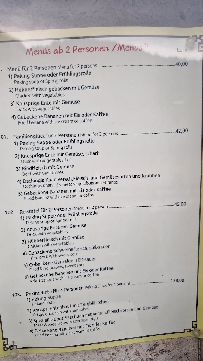 Speisekarte photo 2