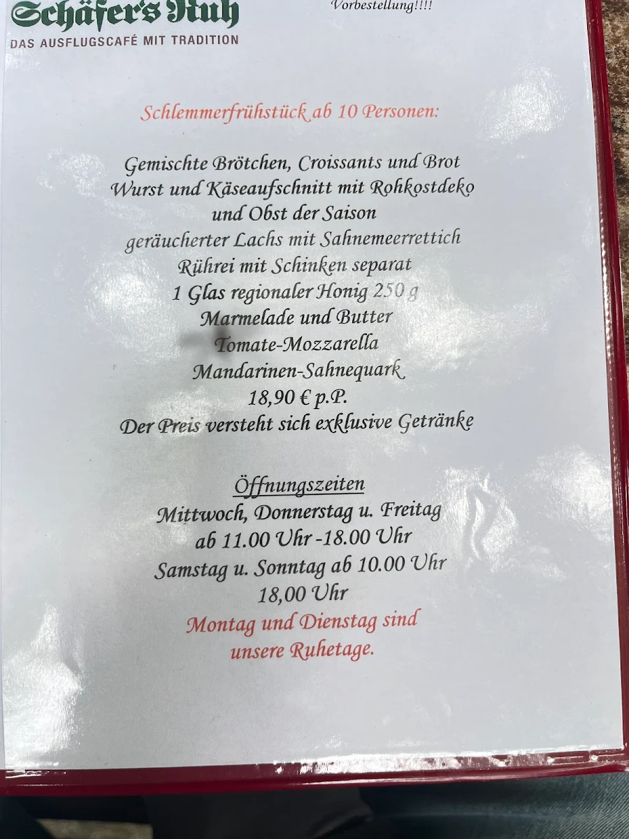 Speisekarte photo 2