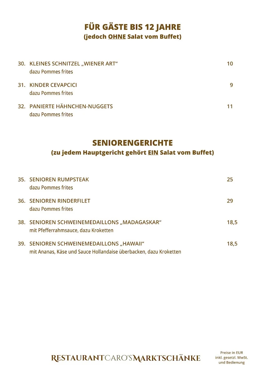 Speisekarte photo 4