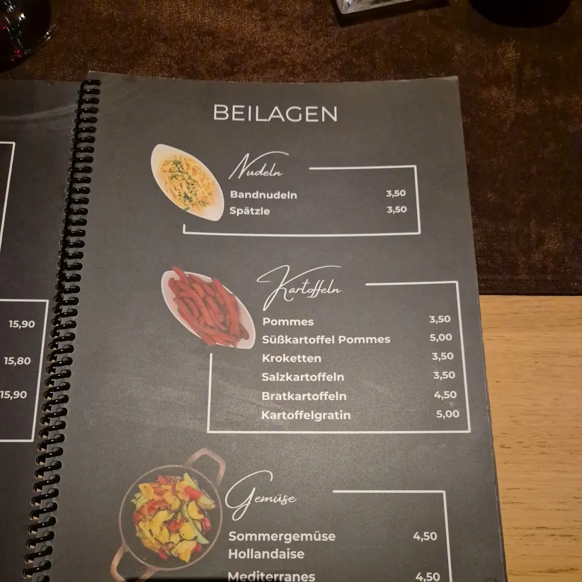 Speisekarte photo 2